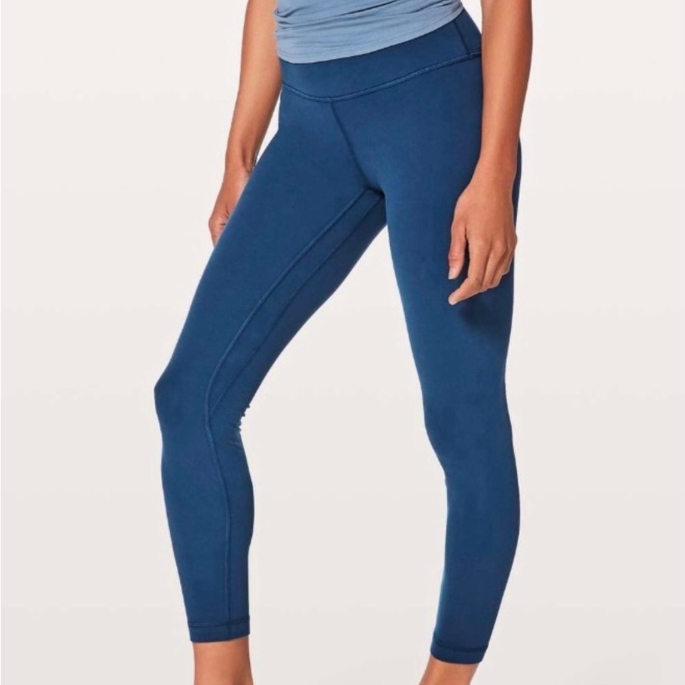 [Lululemon] Align High Rise Pant II 25" in Onyx Blue